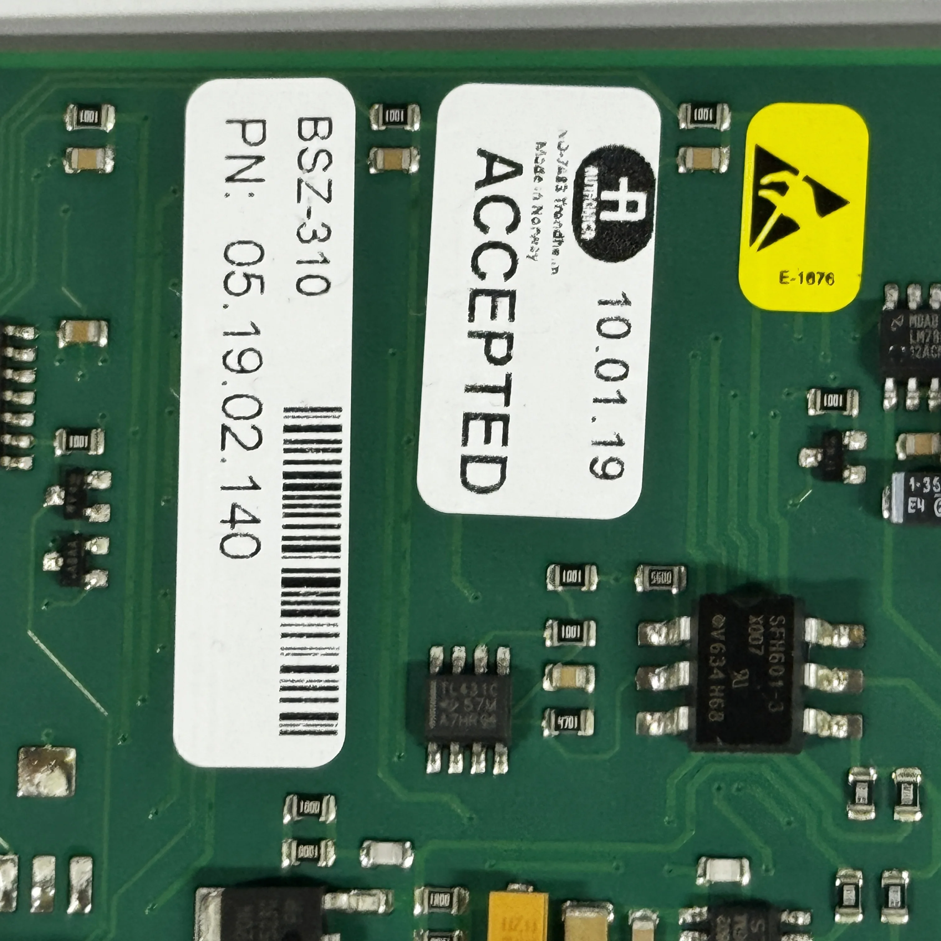 Плата оператора AUTRONICA 116-BSZ-310