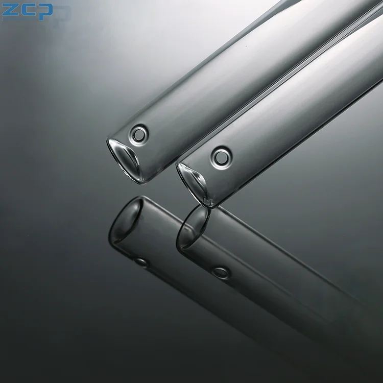 Clear Amber Boron Glass Tubes Heat Resistance Glass Pipes for Pharma Packaging