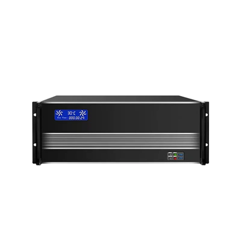 Hot Sale Factory Direct Sale Integrated Intel HD Core Graphics 4U Industrial PC Fast Heat Dissipation Rackmount Server