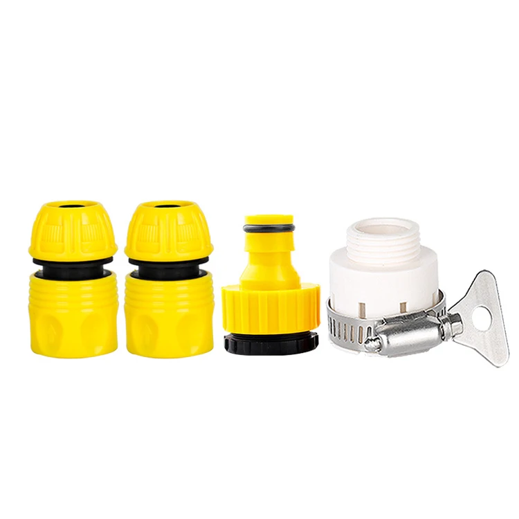 Wholesale 4cps Round Tap Threaded  Quick Nipple Connector Garden Water Pipe Connector