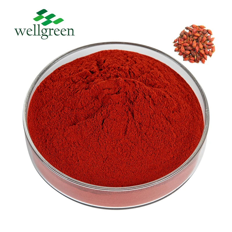 Factory Price Gardenia Extract Natural Purity Pigment Bulk Geniposide Powder Croceic Acid 30%
