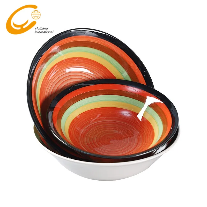 Promotional Ceramic Serving Salad Bowl Set
