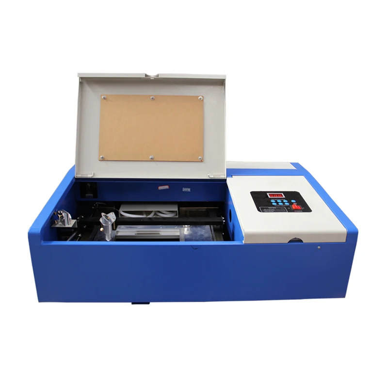 Mini laser engraving machine price for rubber stamp paper cutting engraving acrylic wood glass laser plotter printer