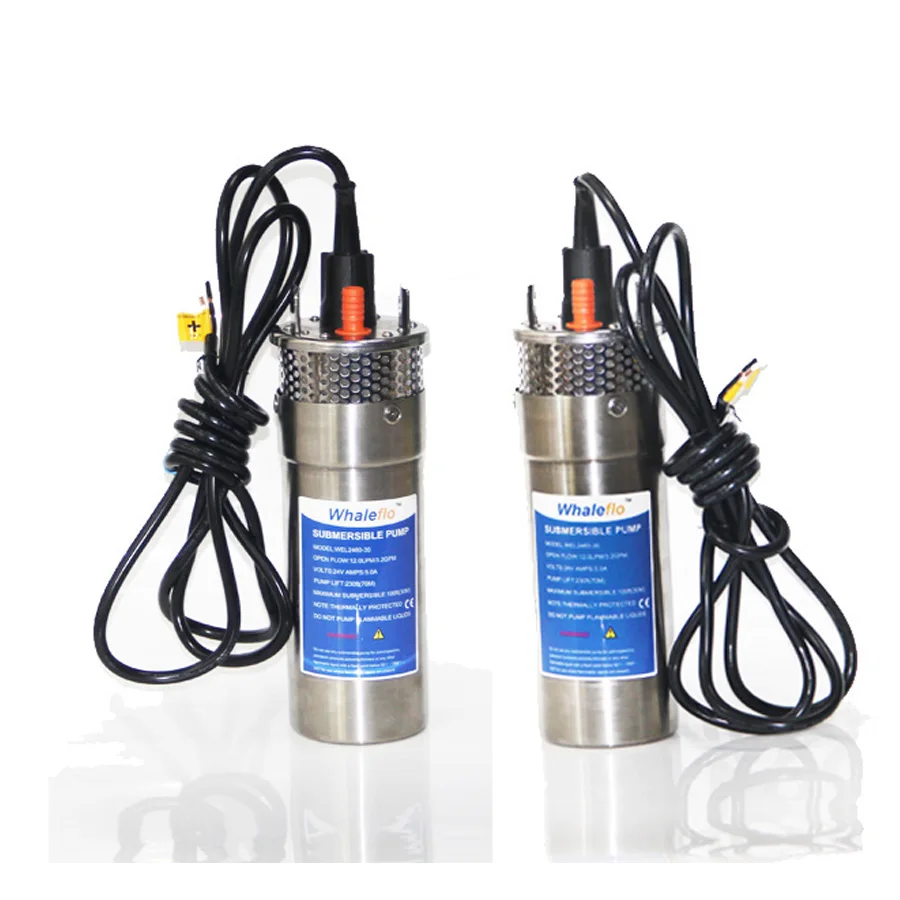 Whaleflo WEL-1260-30 12Vdc 12.0lpm Stainless Steel Solar Power Water Pump for irrigation drinking water supply