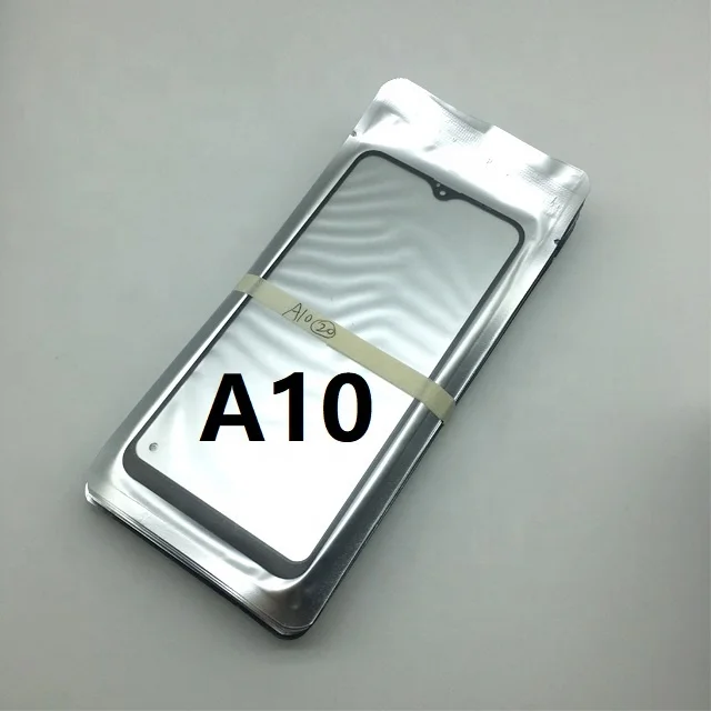 China Supplier A10 Outer Front Screen Glass Lens Cover Front Touch Glass Lens Glass With Oca For Samsung A20 A20s A21 A21s A22