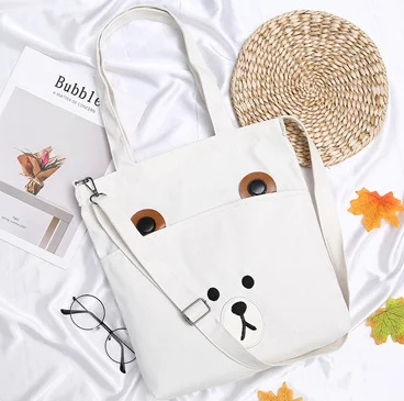 
Cheap Customized Logo tote shopping bag Cotton canvas bag 