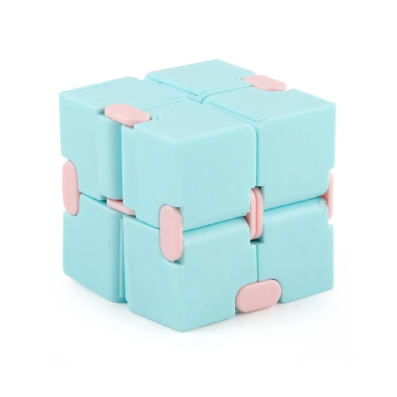 Juguetes Brinquedos Factory Wholesale Anti-Stress Educational  Fidget Toys Infinity Magic Cube Rotating Fingertip Fidget Cube