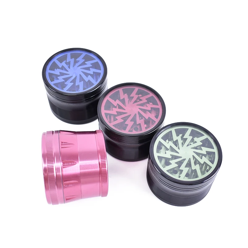 
Высокое качество 4 слоя металлического сплава сорняк Табак Дробилка рука Muller травы Точильщик табак сигарета дробилка 