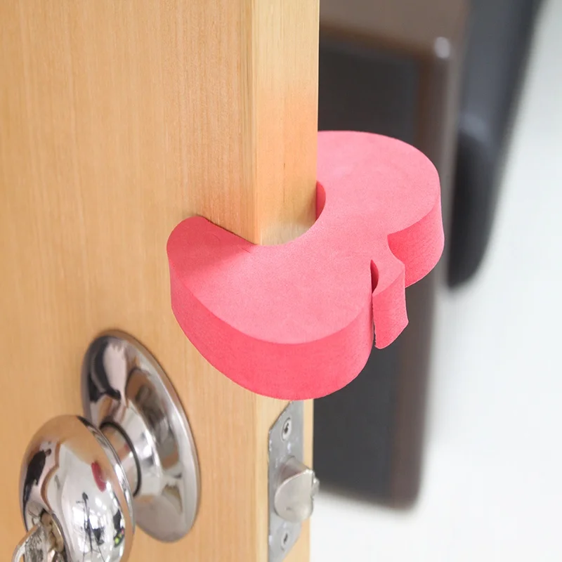 Baby proofing door stopper EVA no toxic child safety door guards
