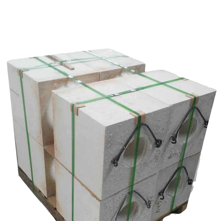 Hitech high quality corundum well brick and nozzle for steel ladle furnace