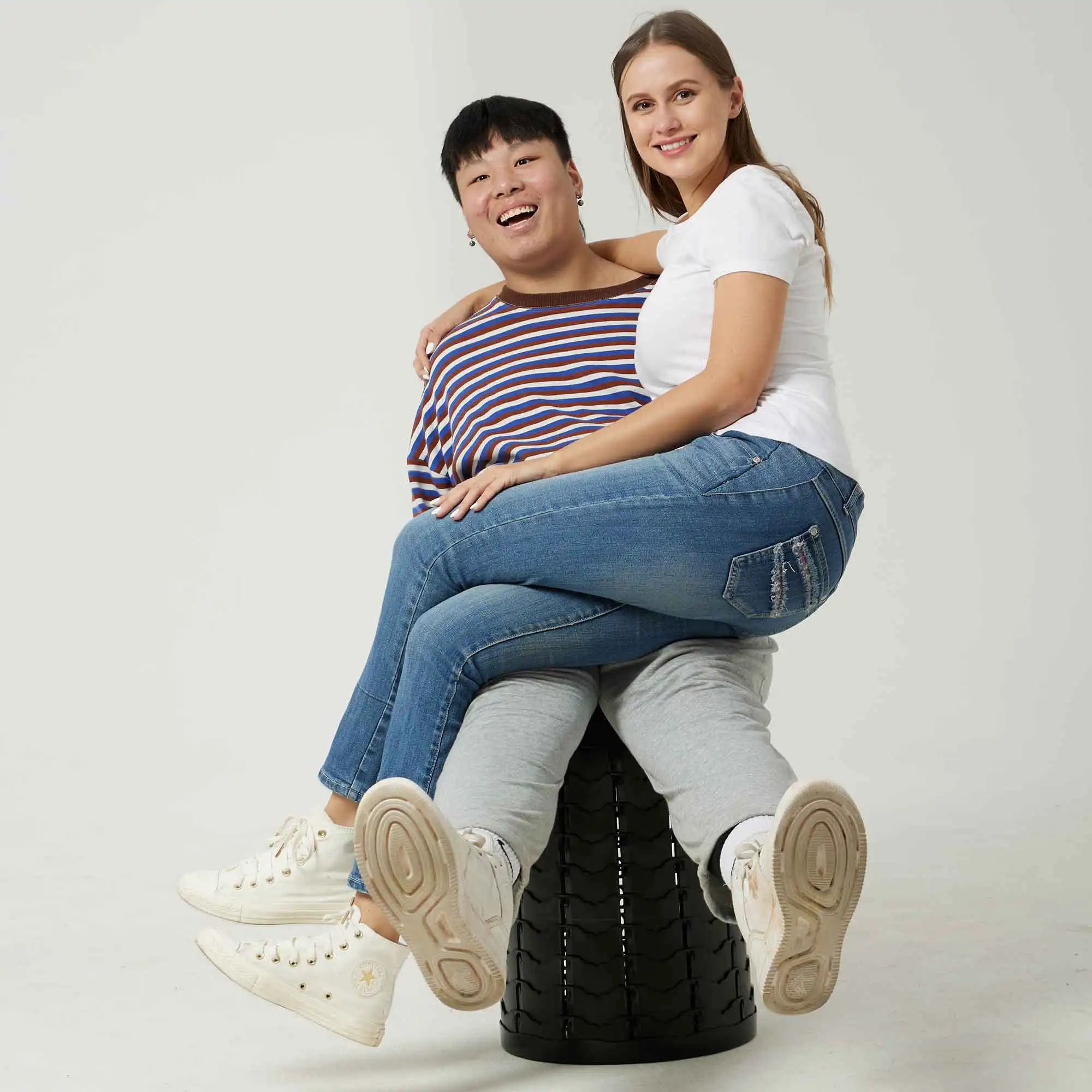 Customized sturdy portable folding telescopic seats Camping Toilet Stool Retractable folding stools