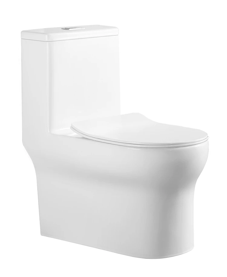 elegance simplicity sanitary ware siphonic one piece ceramic bathroom wc toilet bowl