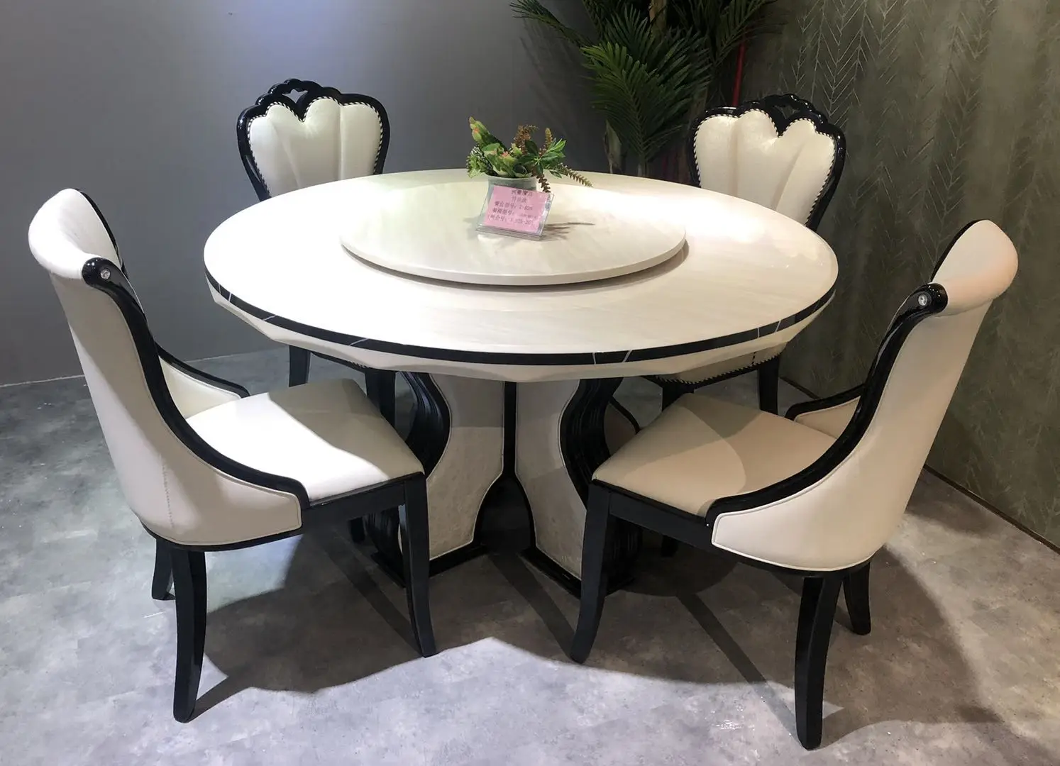 Modern design luxury 8 or 10 seater  2m or 2.4cm  marble dining table