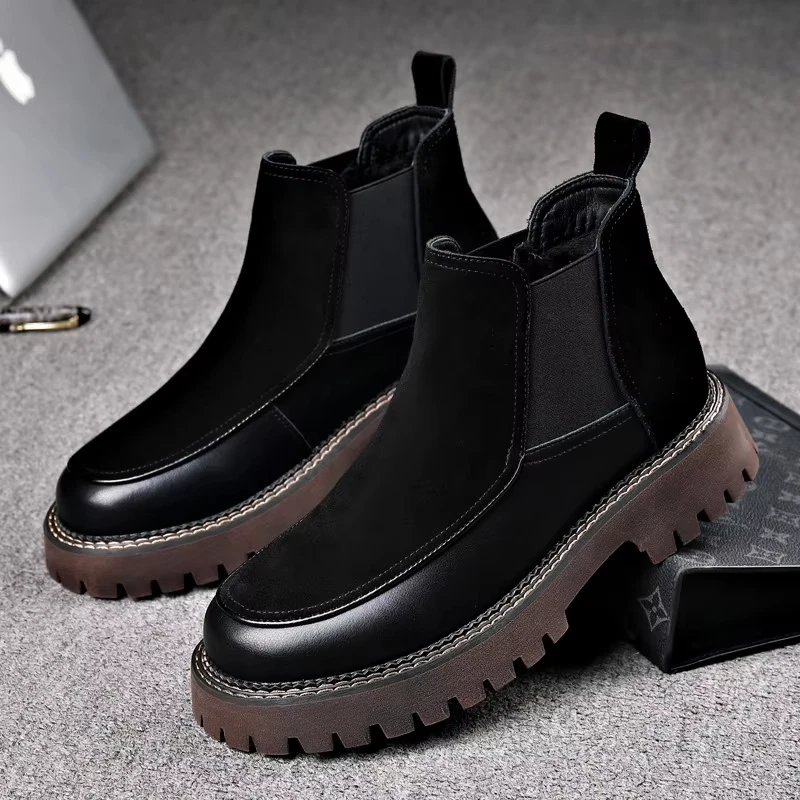 Chelsea Fashion Short Boots Outdoor Casual Shoes