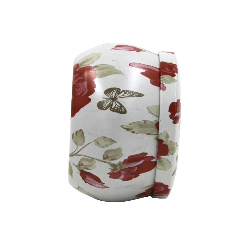 
Wholesale Price Decoration Metal Candy Mint Gift Tin Cans Candle Jars Soy Wax Candle Tins Box 