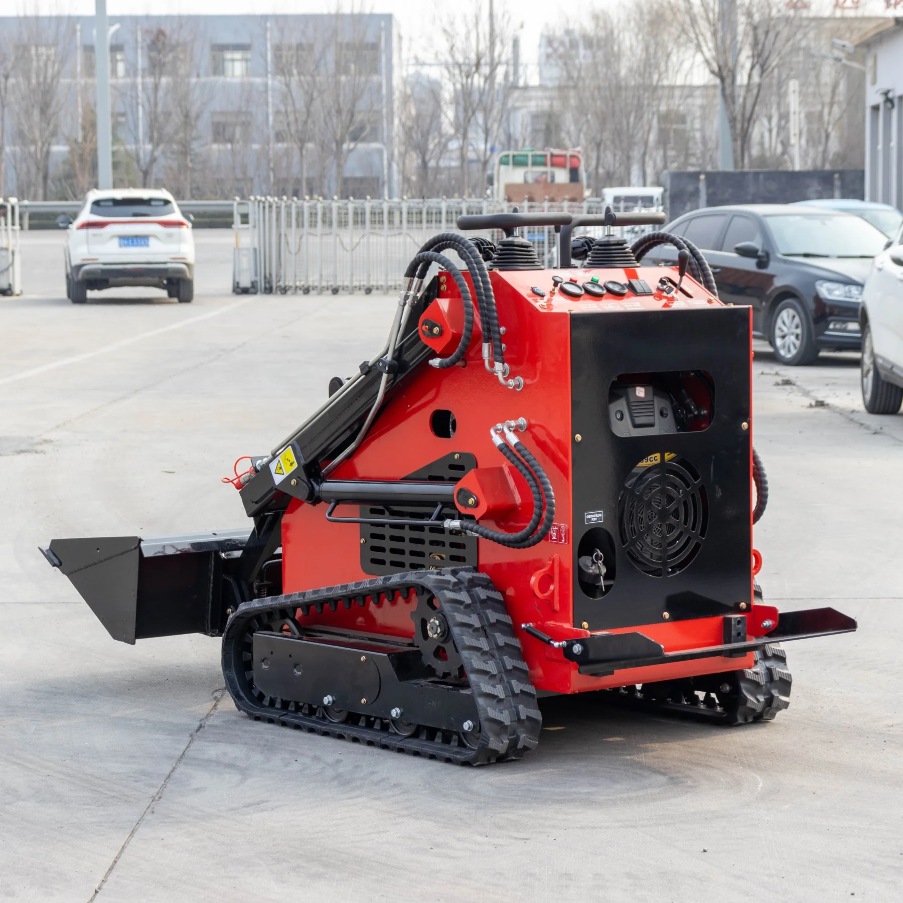 Hot Sale MK380 Skid Steer Loader Mini 900kg With  Engine for Sale