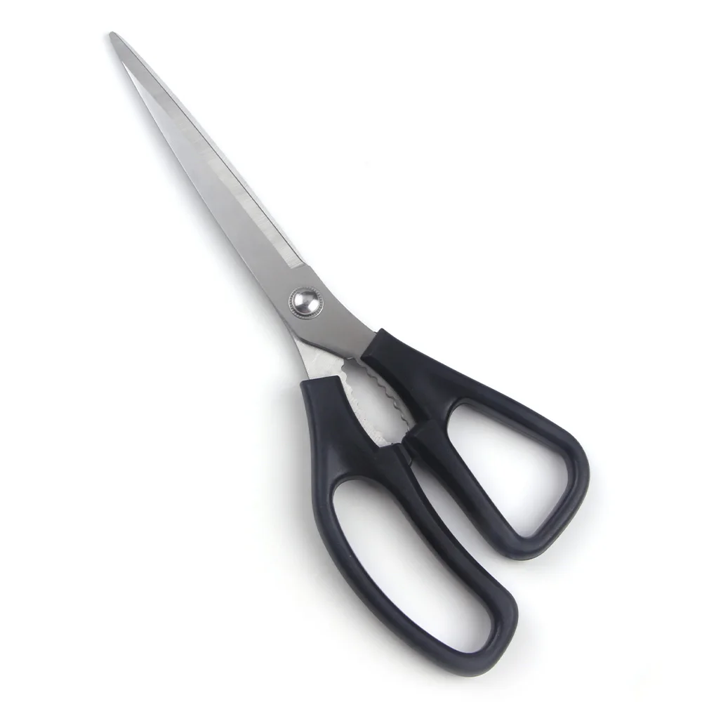 Stainless steel Kitchen Shears Scissors Large for Korean BBQ Cutting Meat Poultry Shears Cooking Scissors