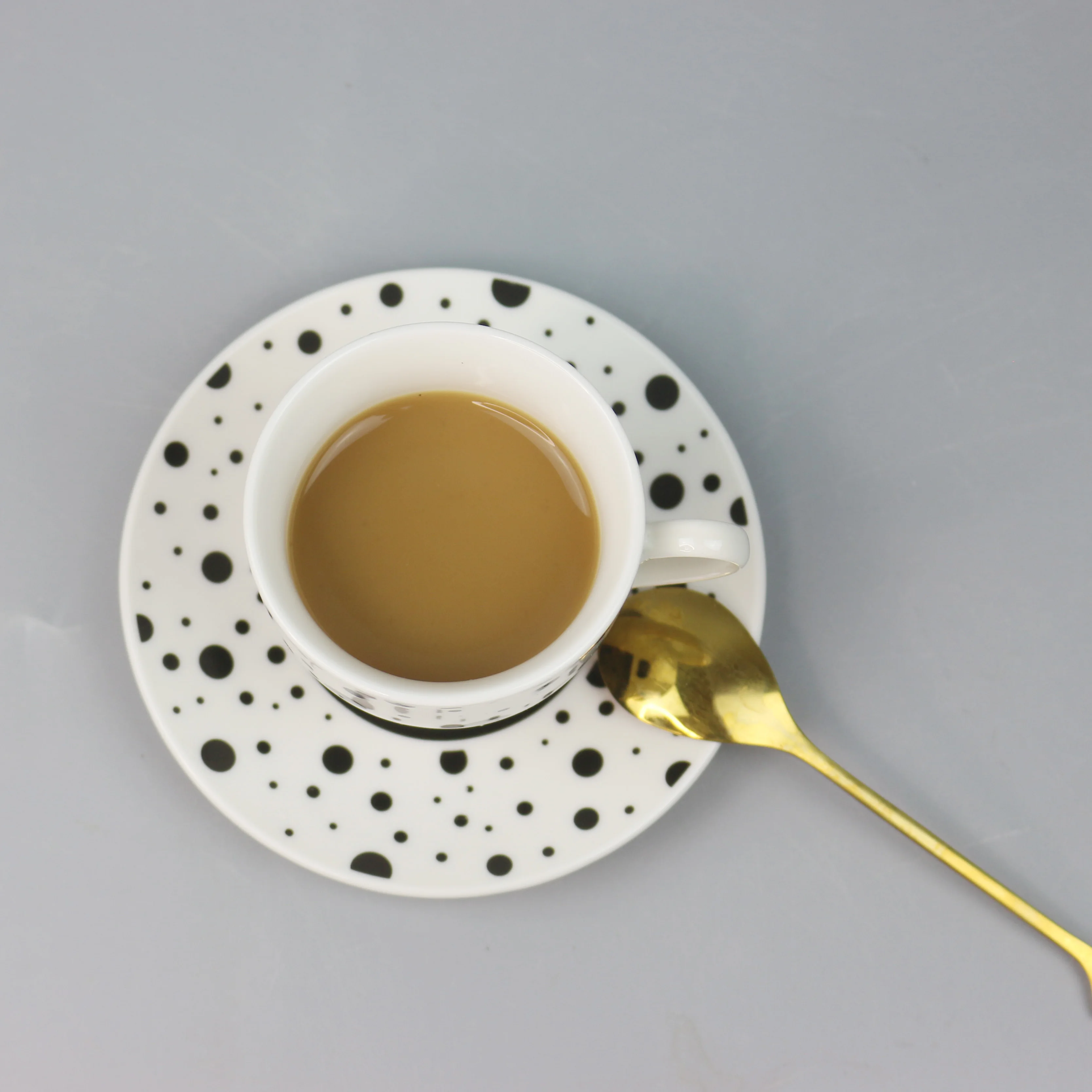 hot selling Decal Coffee Espresso Ceramic Cup And Saucer turkish cup and saucer