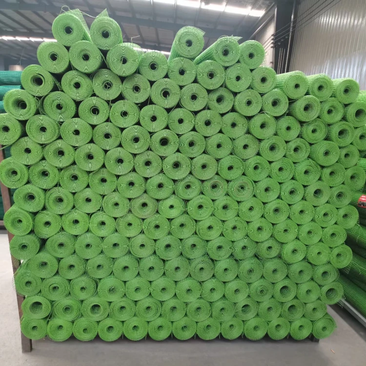 Green color  Welded Wire Mesh Pvc Coated Welded Wire Mesh Farm Fence