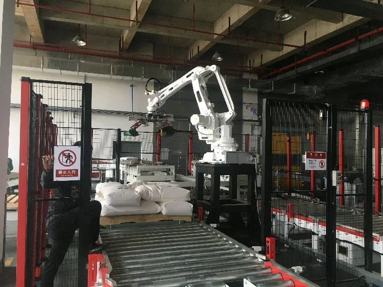 
Good quality automatic Robot Bag Palletizer with Factory Price 