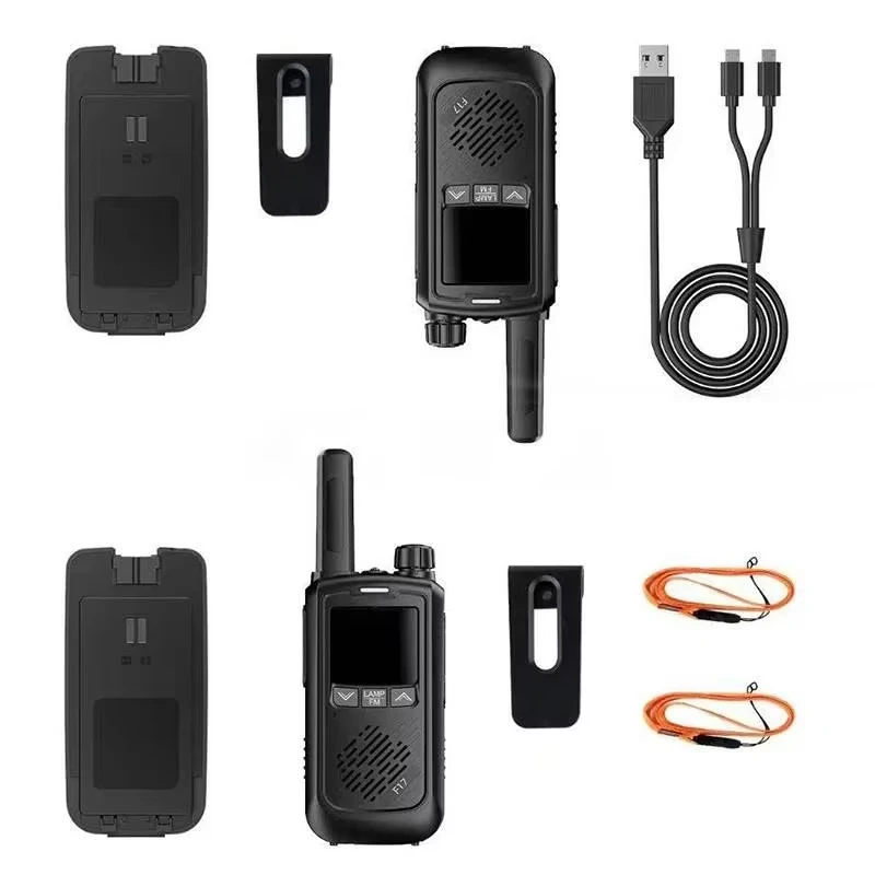 Портативное двухстороннее радио BAOFENG BF-T17 мини-рация Long Range 22CH Ham Radio со светодиодным фонариком Walkie Talkie