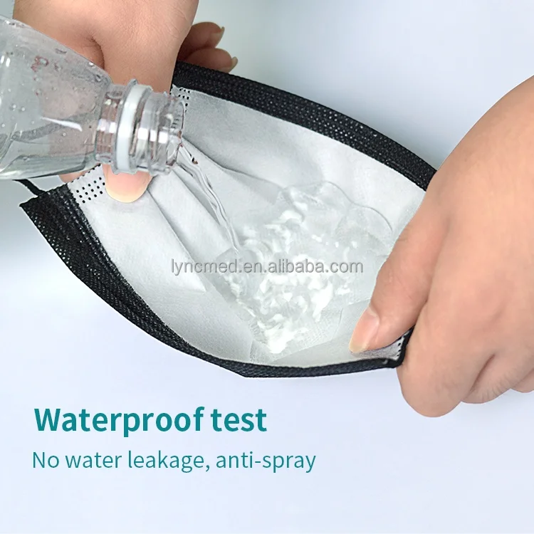 China Top 1 supplier PP & Non-woven Fabric & Meltblown Fabric 50pcs kids disposable face mask children / 50pcs kids disposable f