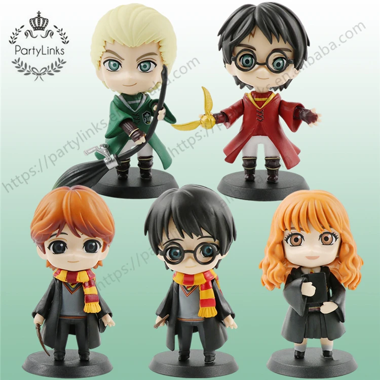 Harried Hogwarts Potters Pop Anime Figure Collection Vinyl Doll Model Toys Handmade Characters Action Figures For Fans Gift