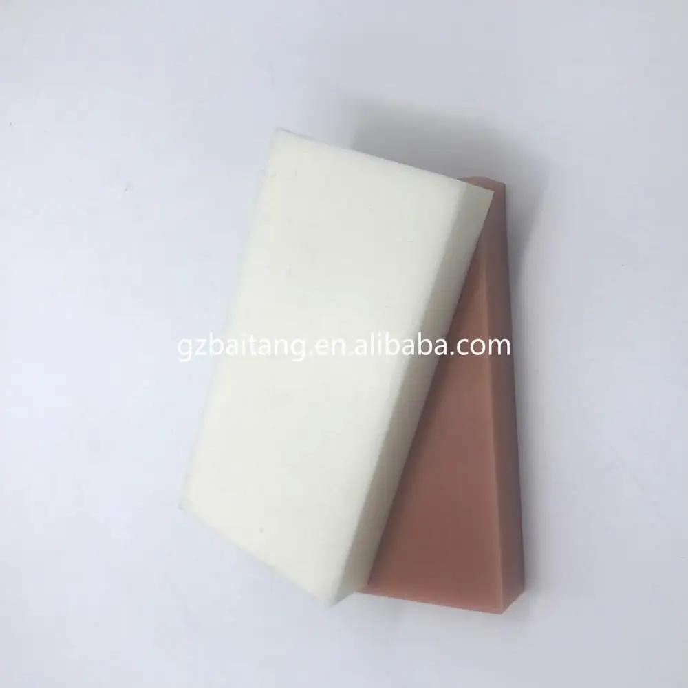 
medical grade silicon block silicon implant different kind of hardness with white and pink color customized order 