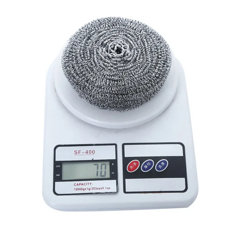  Latest Arrival Stainless Steel Wool Scourer Scrubber Cleaning Ball 410