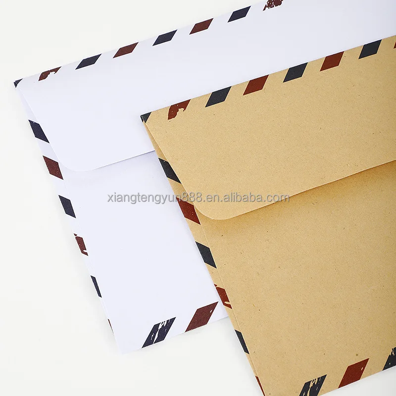Wholesale gift envelope packaging custom envelope paper bag clear plastic envelope