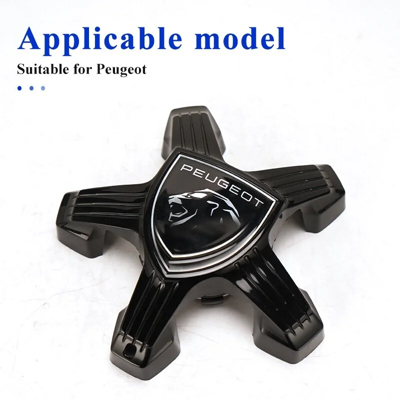 98366785XK 98366785ZV Auto Spare Parts Car Hubcap For Peugeot 508L 408 2008 3008 4008 308S 5008 New Shield Center Hubcap
