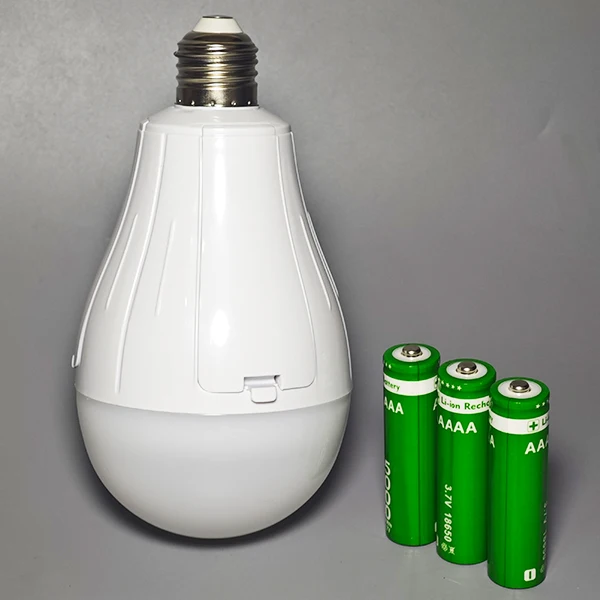 High Quality 15W 20W E27 85-265V Rechargeable LED Emergency Bulb E27 Charging Bulb Wireless with Battery Backup