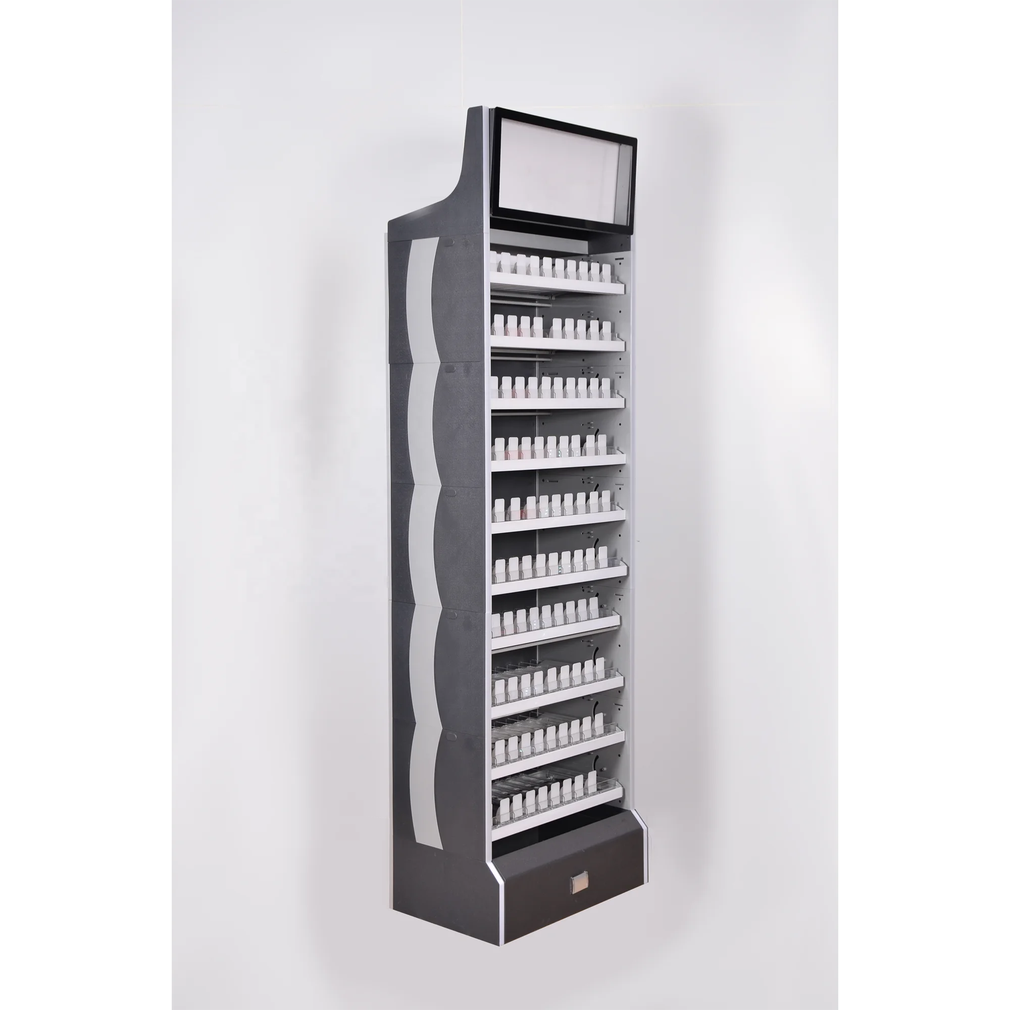 Portable LED acrylic tobacco pack display stand