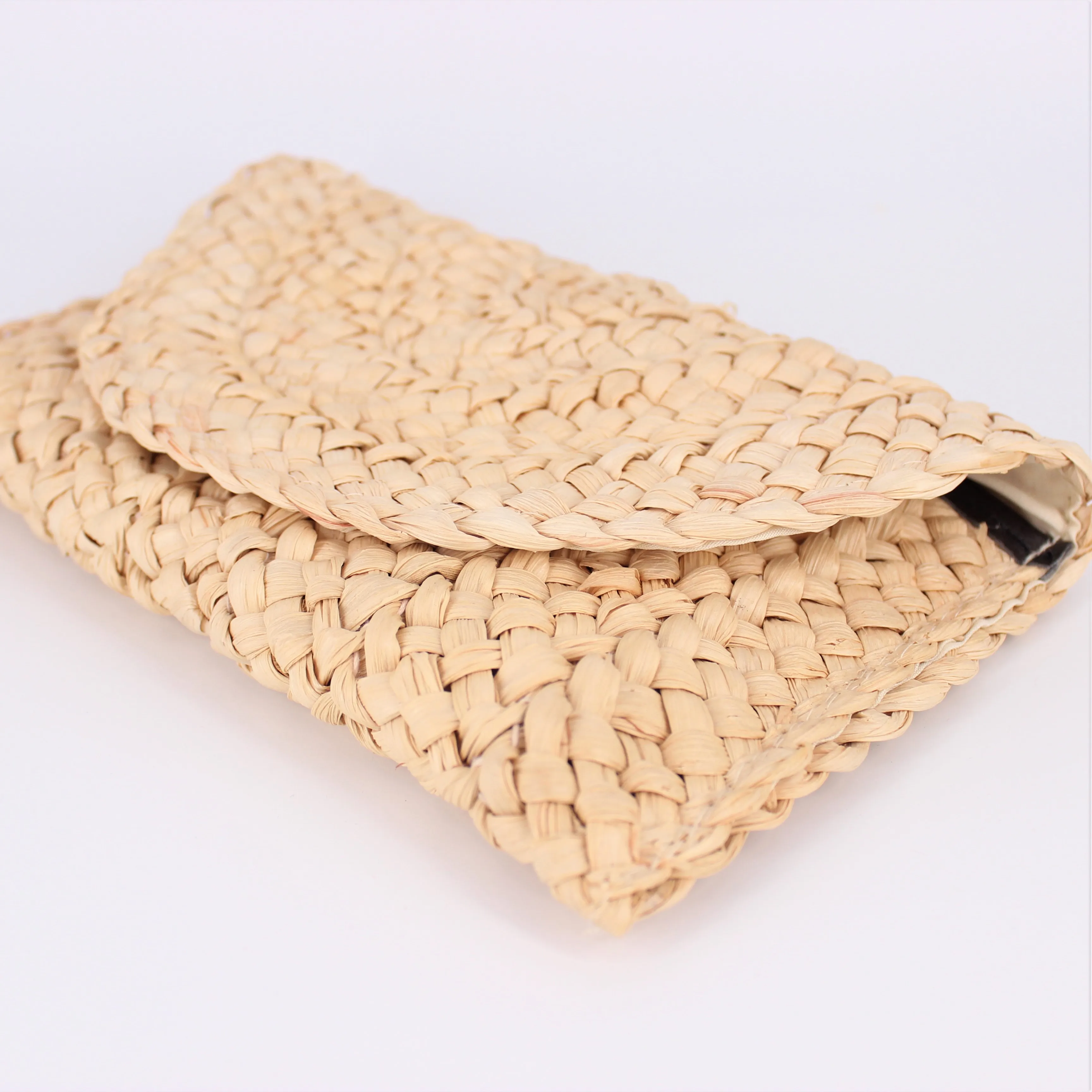 
Straw Clutch Handbag Women Straw Purse Envelope Bag Wallet Summer Beach Bag 