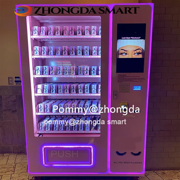 American Design Digital Screen Monitor Eyelash Vending Machine
