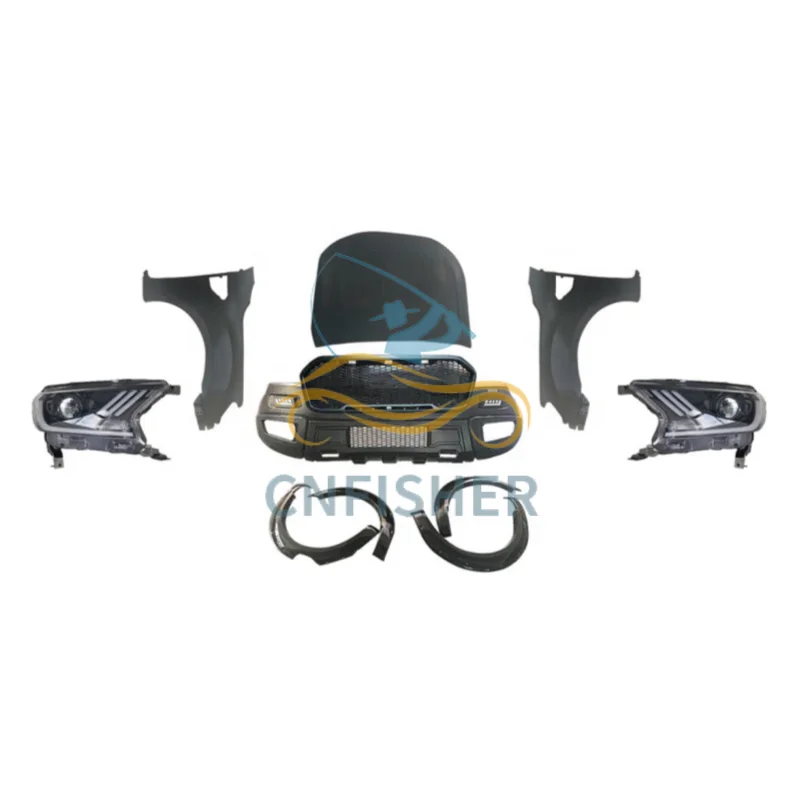 Cnfisher High Quality Modify To Raptor Body Kit Upgrade Kit Facelift Kit For FORD RANGER 2012