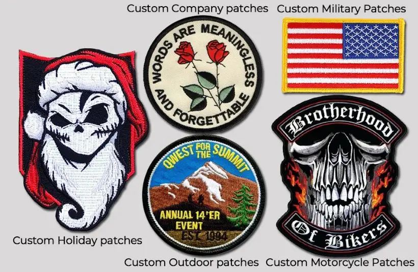 embroidered patch