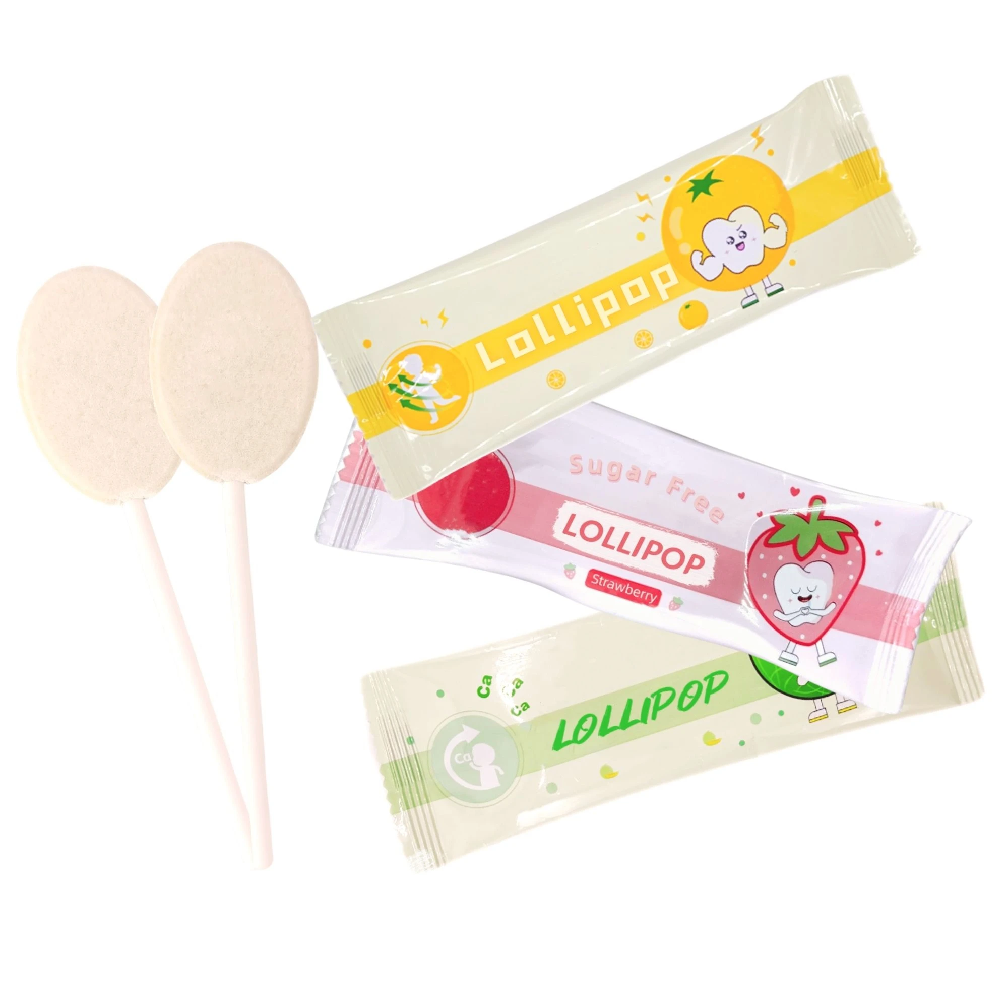 Digestive Health Probiotic Pops Sweet Sugarfree Lollipops OEM For Immunity