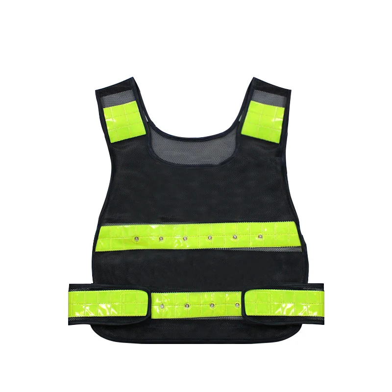 Professional High Quality Reflective Vest Jacket Green Traffic Vests Reflective Vest safety jacket For custom logo
