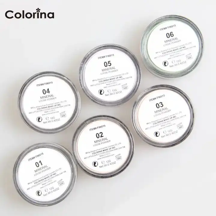 Wholesale Mineral Foundation SPF15 Loose Powder UV Protection for All Skin Types Oil & Talc Free