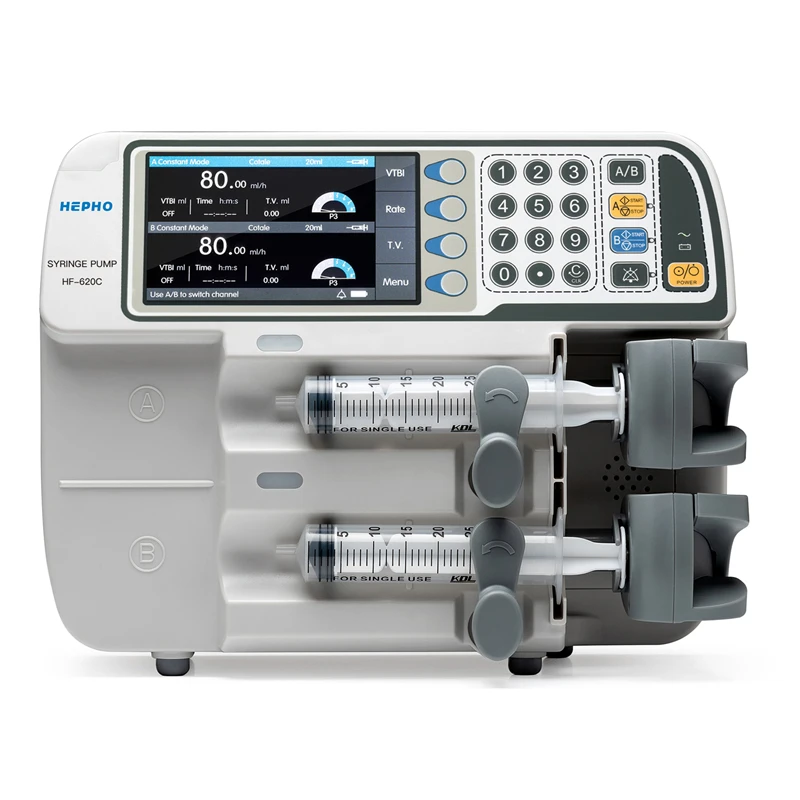 Высококачественный Профессиональный портативный объемный китайский Электрический ветеринарный шприц, инфузионный насос