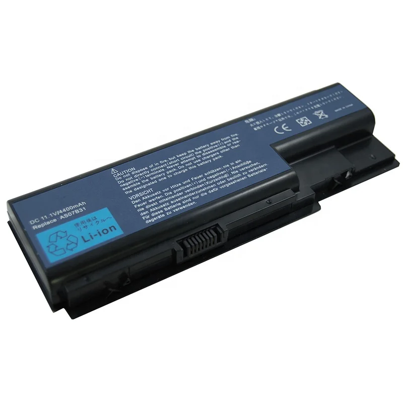 
CE ROHS UN38.3 MSDS Laptop battery for acer Aspire 5520 AS07B31 