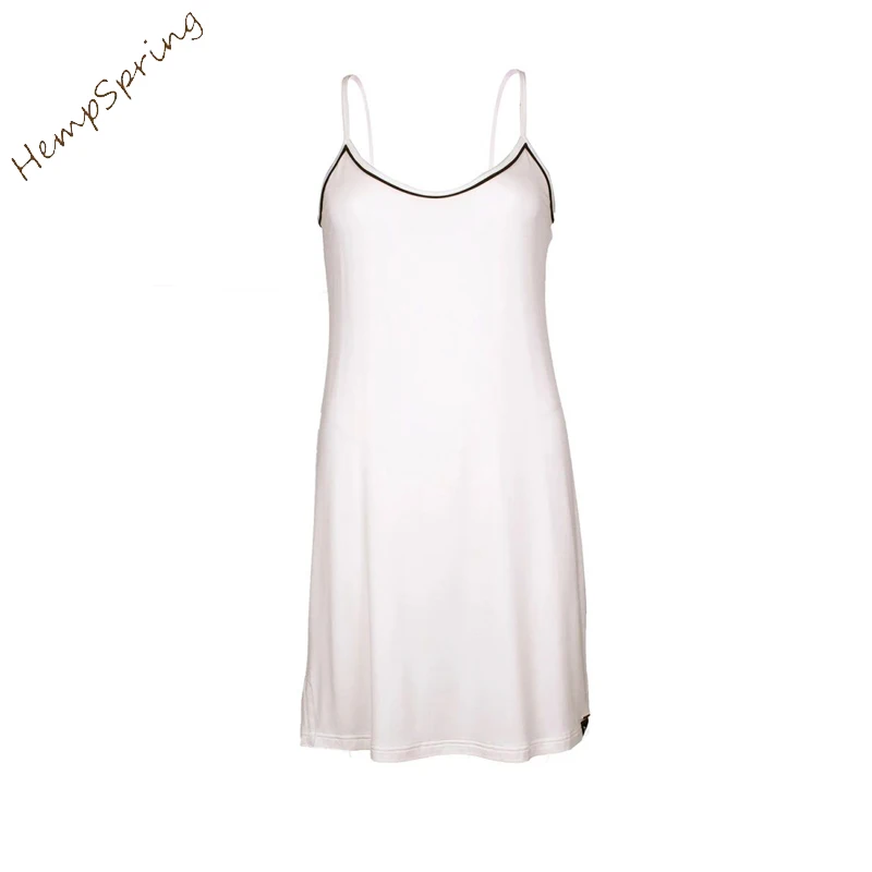 Bamboo Chemise Nightdress women sleep dress bamboo jersey  night wear for women loungewear dress bamboo nightgown