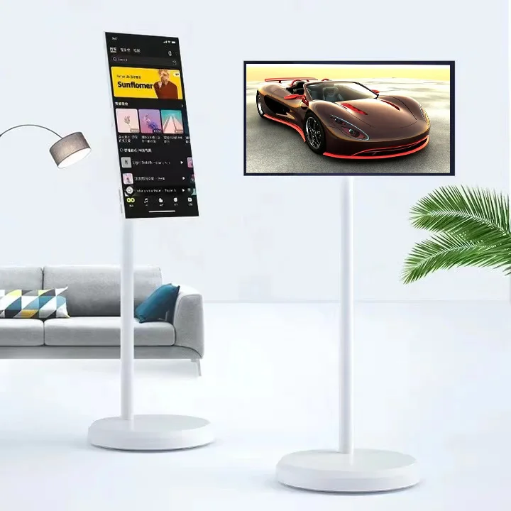Manufacturer Portable Tablet Tv Rollable Smart Touch Screen 4k 21.5 Inch Lcd Tv Smart With Android Wifi