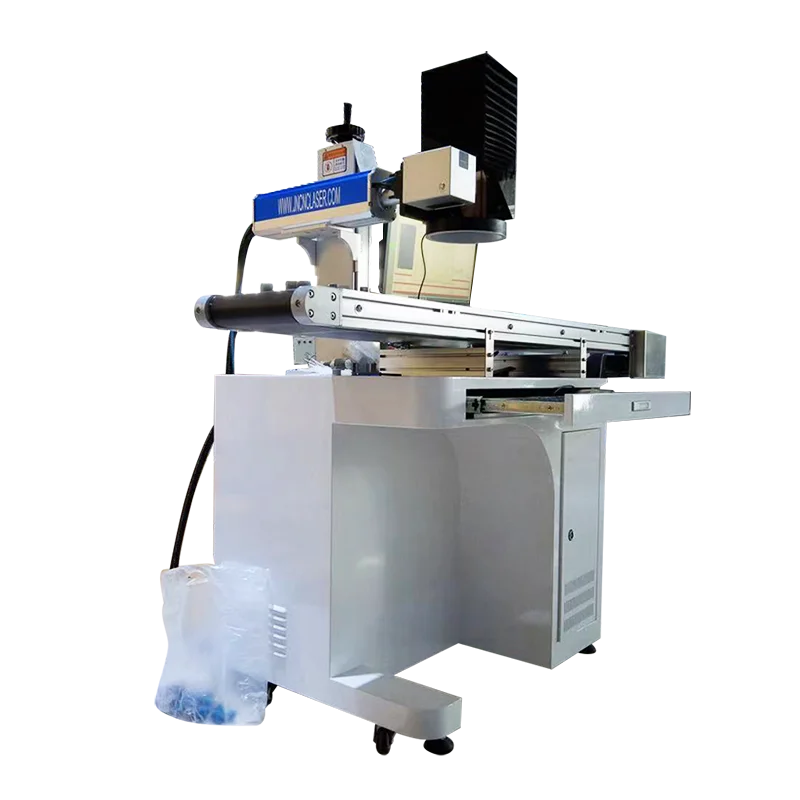 SMARTECH Laser marking machine with automatic registration system for Electronic Accessories resistance
