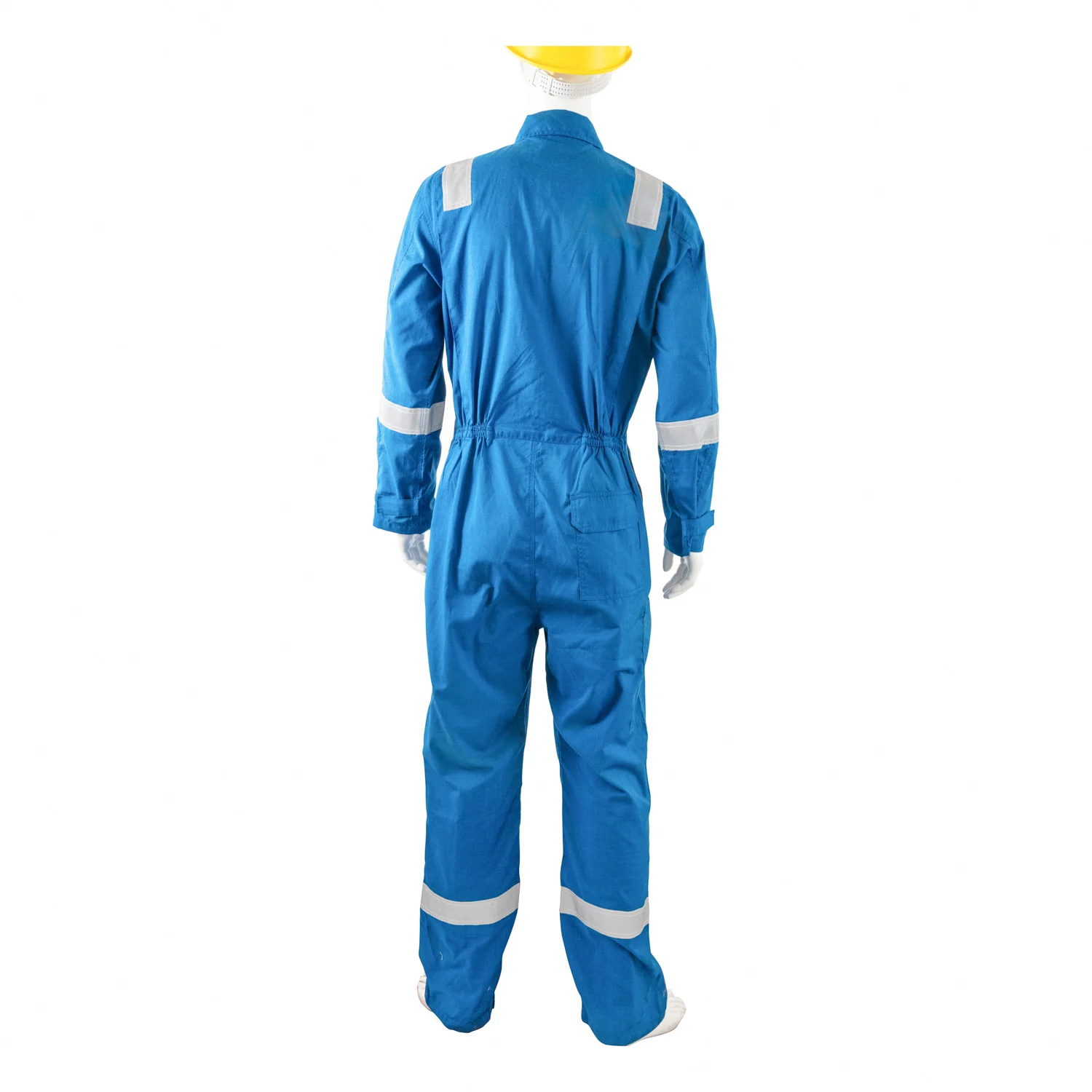 Customized wholesale 7.5oz Royal Blue FR viscos Arc Fire Retardant fire resistance coverall