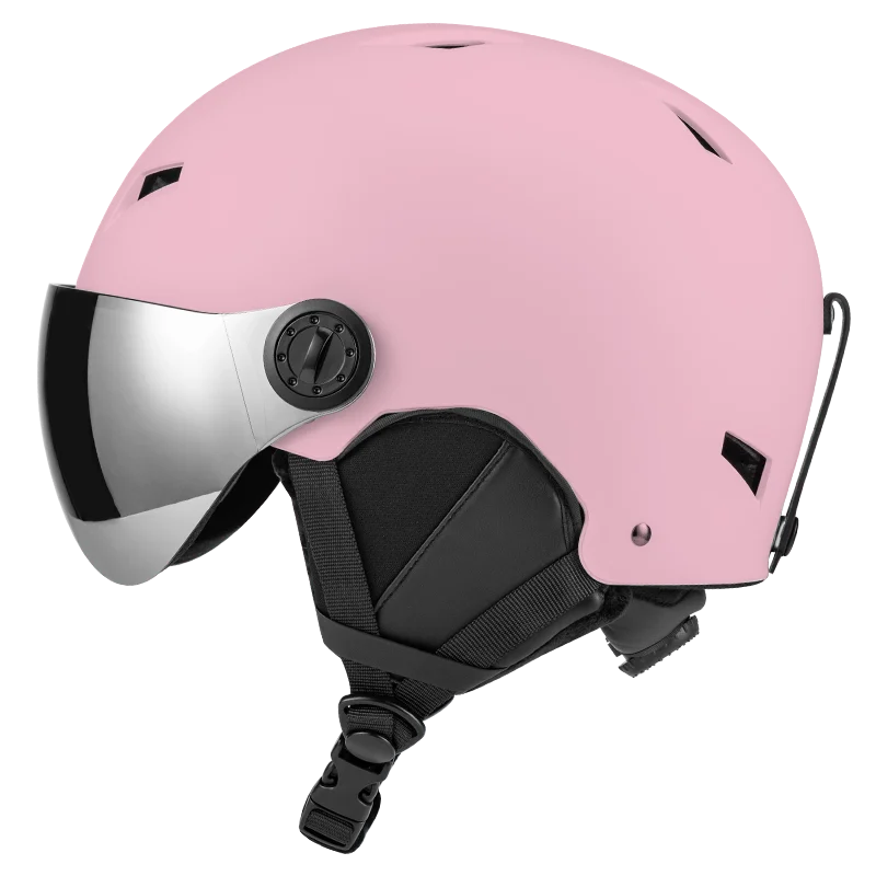 China Manufacturer Professional Skate Ski Helmet Ski For Helmet Ce En1077 With Anti Uv Goggles