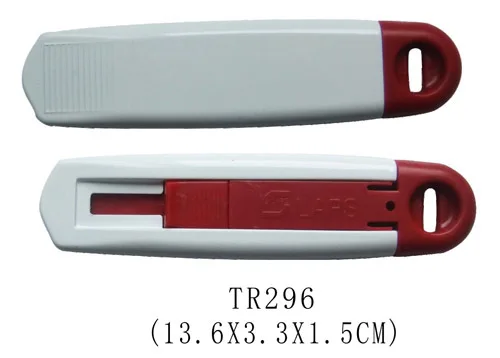 Popular Retractable Utility Knife Sliding Blade Cutter 18mm plastic Utility Craft Knife