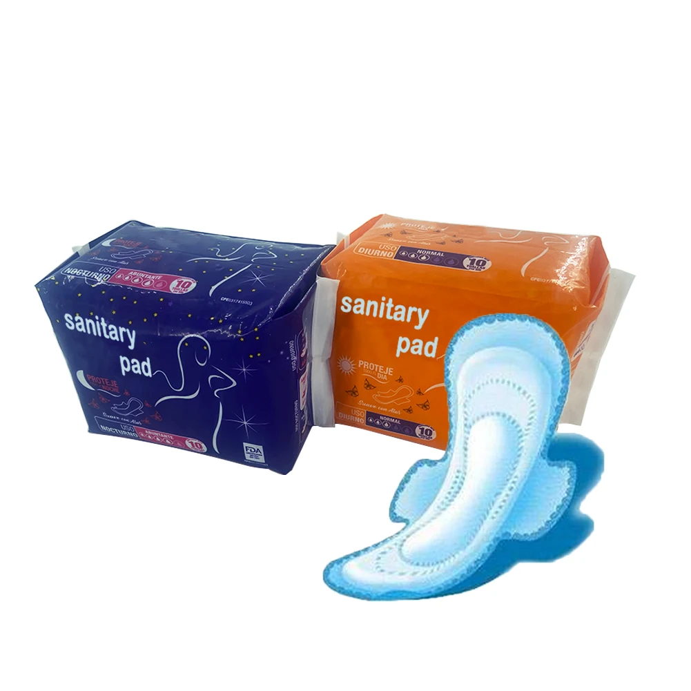 Super Absorbency Winged Lady Sanitary Napkins OEM Sanitary Pad