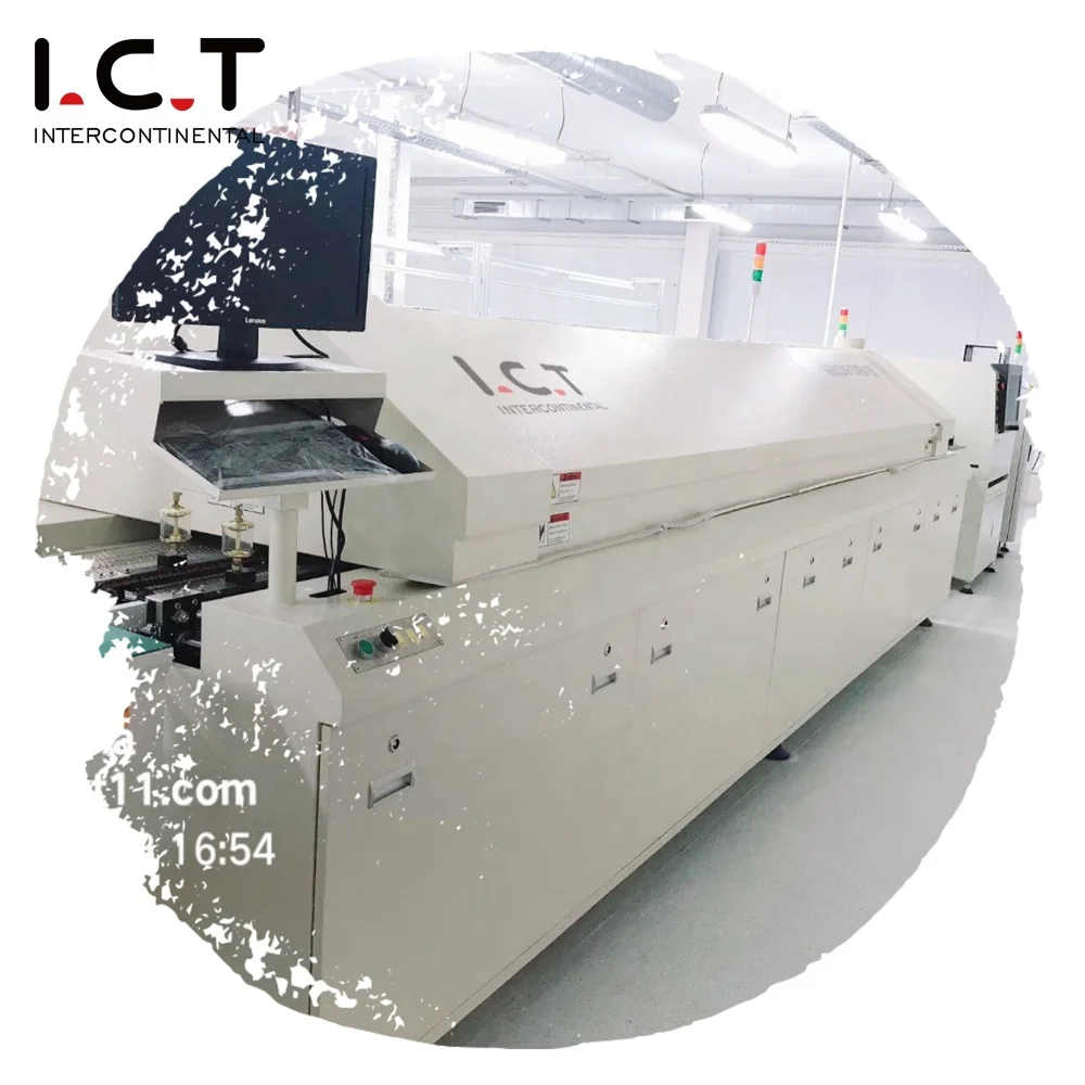 Custom Shenzhen SMT Soldering Machine High Stability Aluminum Oven Reflow Machine Manufacturer in China